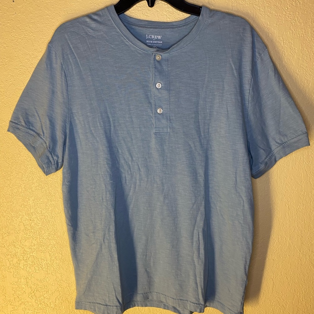 J.CREW Men’s Casual Button Tee